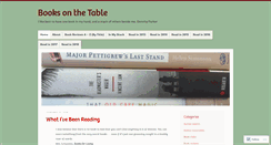 Desktop Screenshot of booksonthetable.com