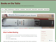Tablet Screenshot of booksonthetable.com